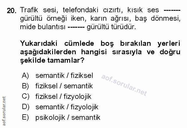 Soru 20