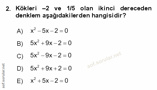 Soru 2