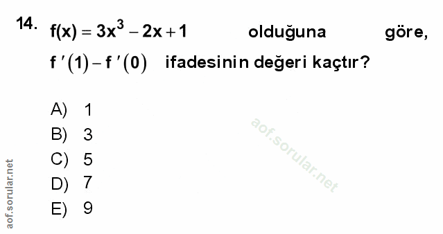 Soru 14