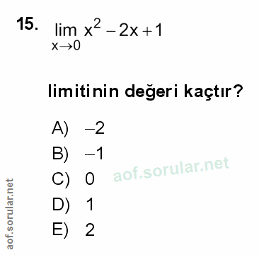 Soru 15
