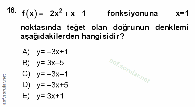 Soru 16