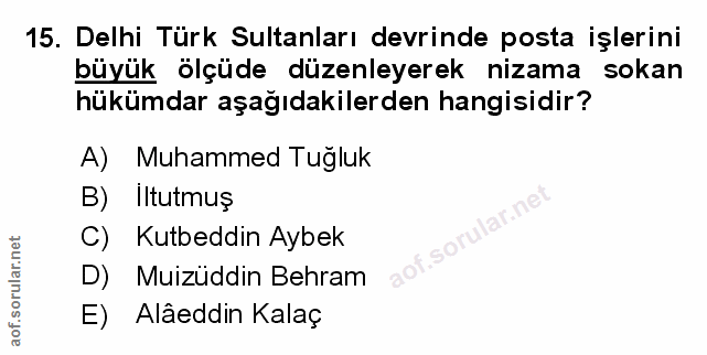 Soru 15