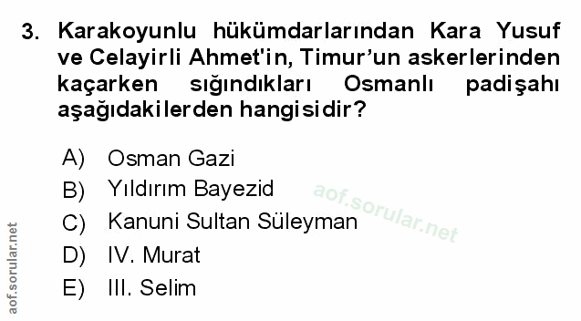 Soru 3