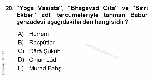 Soru 20