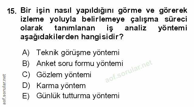 Soru 15