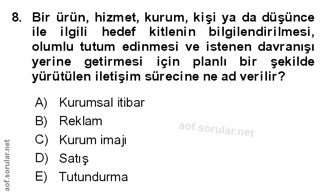Soru 8