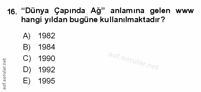 Soru 16