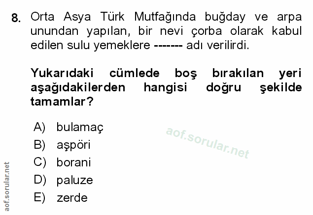 Soru 8