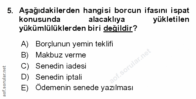 Soru 5