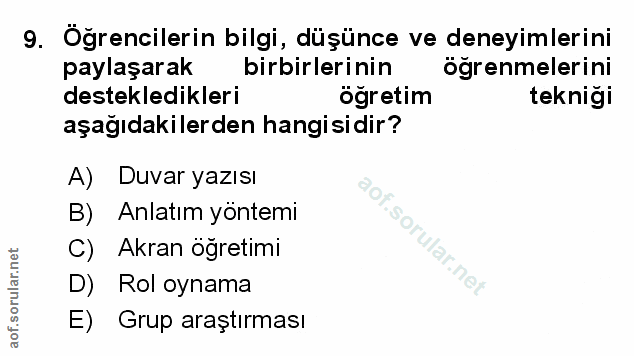 Soru 9
