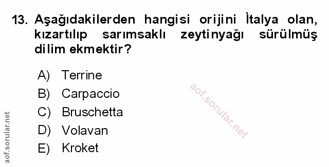 Soru 13
