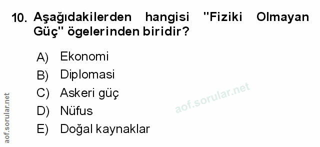 Soru 10