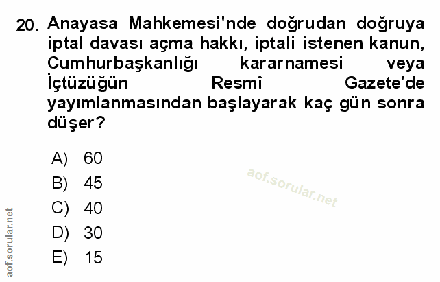Soru 20