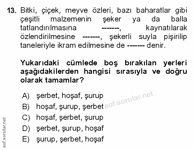 Soru 13