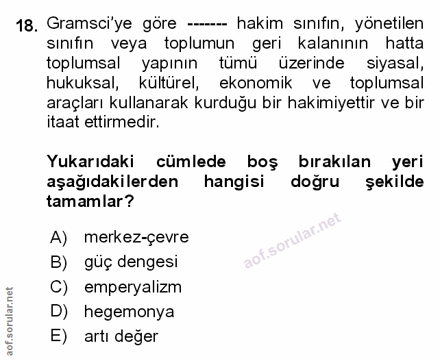 Soru 18