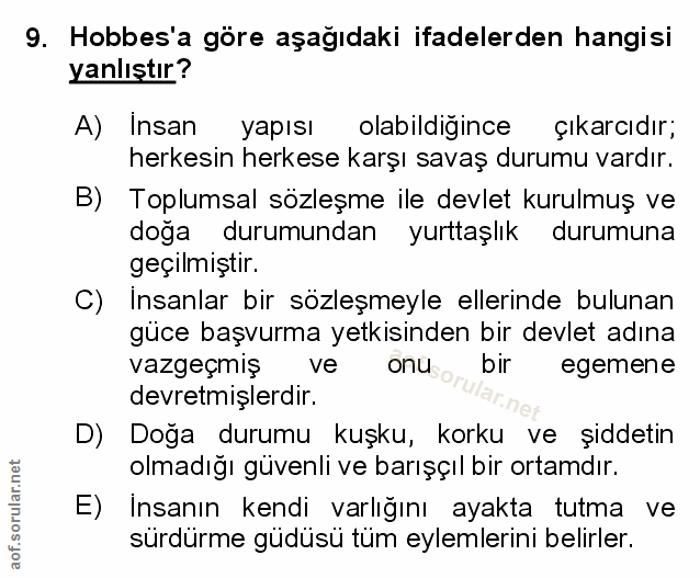 Soru 9