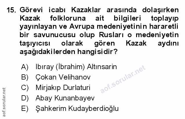 Soru 15