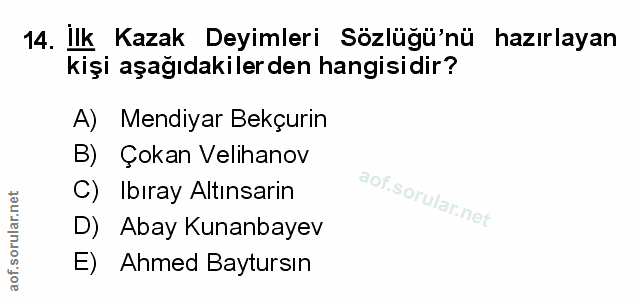 Soru 14
