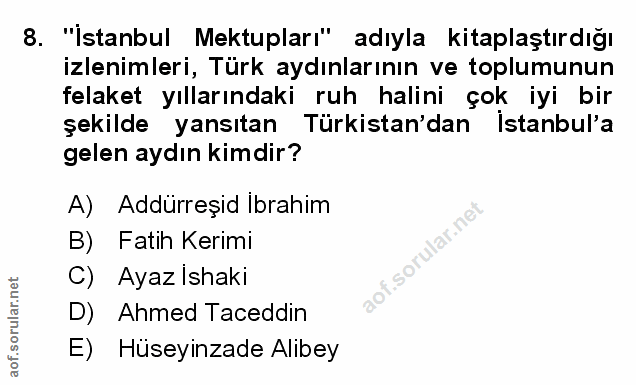 Soru 8