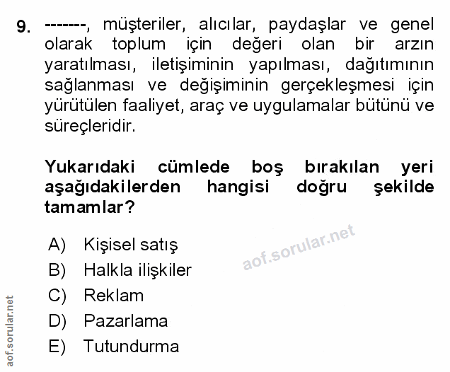 Soru 9