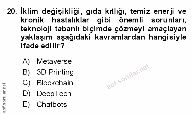 Soru 20