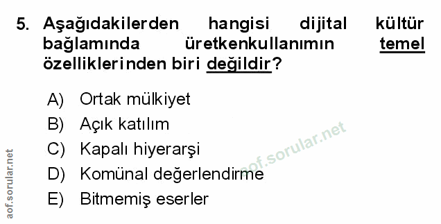 Soru 5