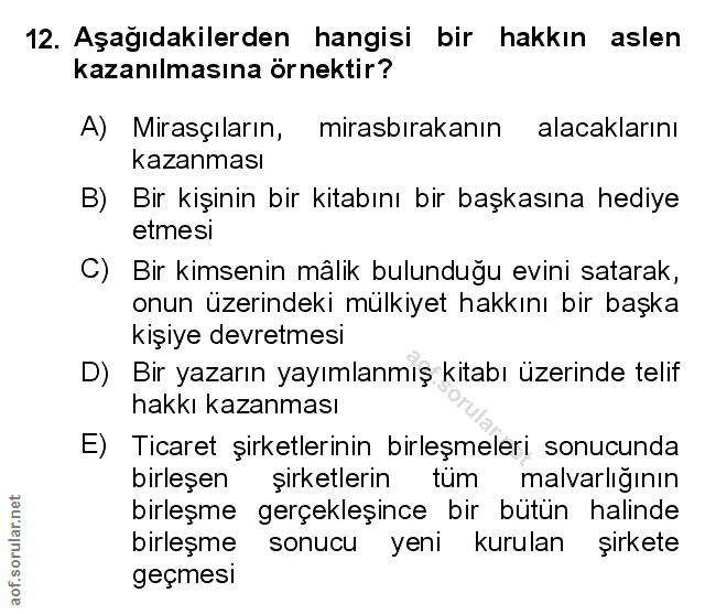 Soru 12