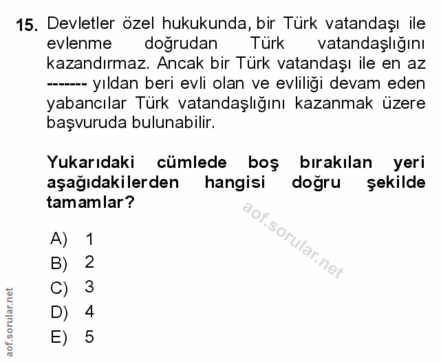 Soru 15