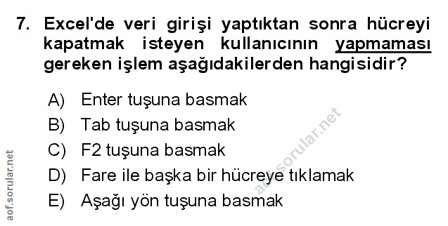 Soru 7