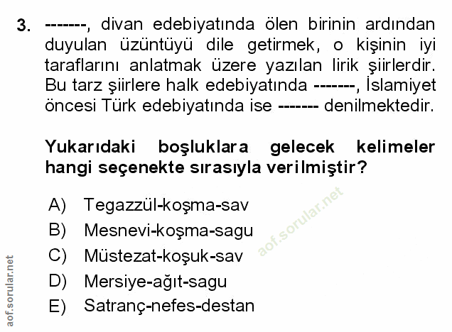 Soru 3