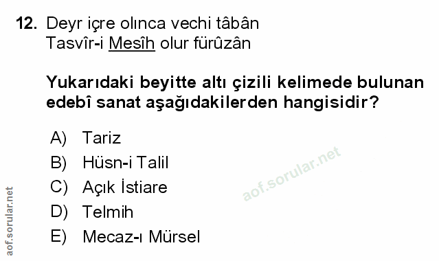 Soru 12