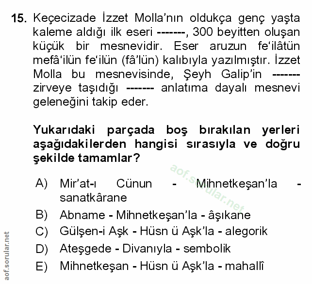 Soru 15