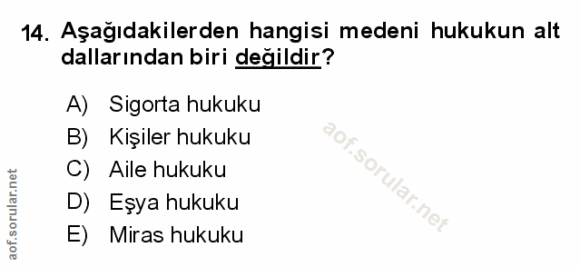 Soru 14