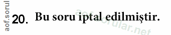 Soru 20