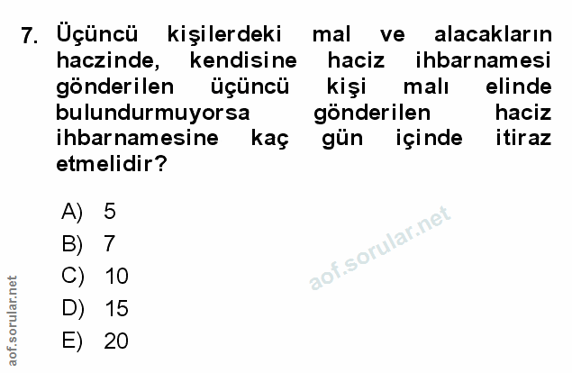 Soru 7