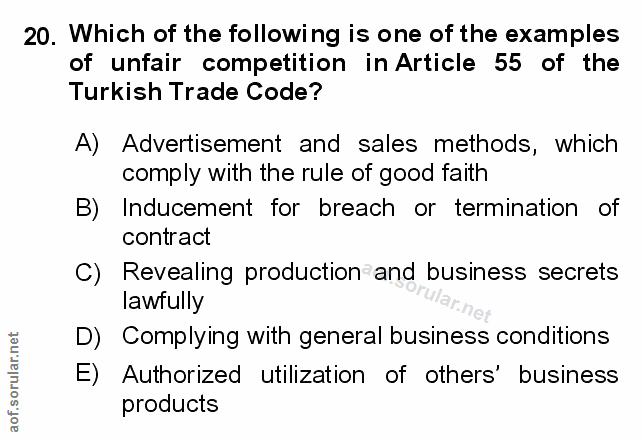 Soru 20