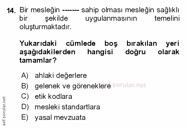Soru 14