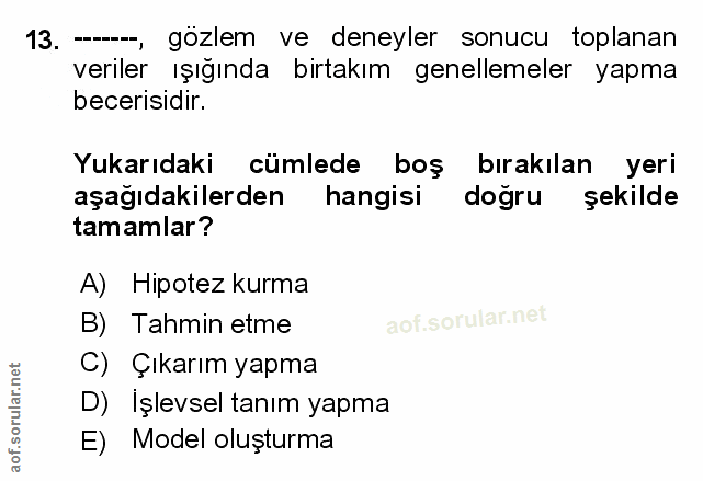 Soru 13