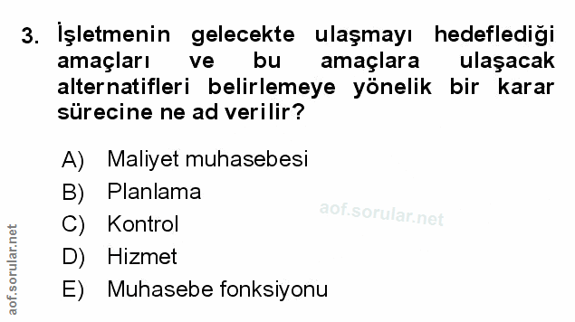 Soru 3