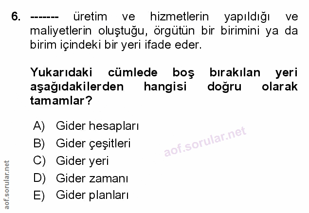 Soru 6