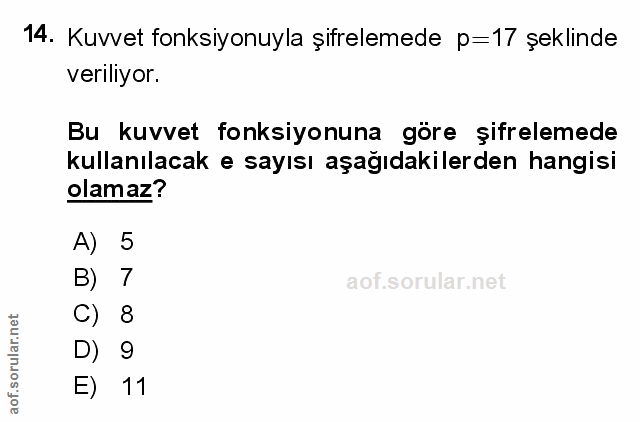 Soru 14