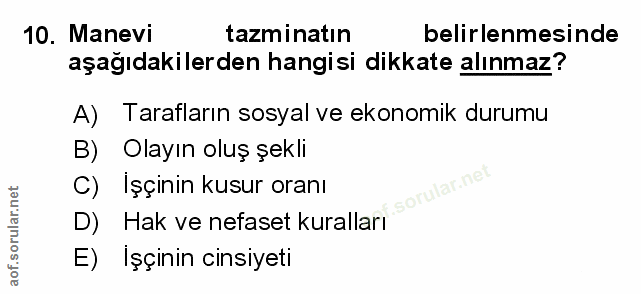 Soru 10