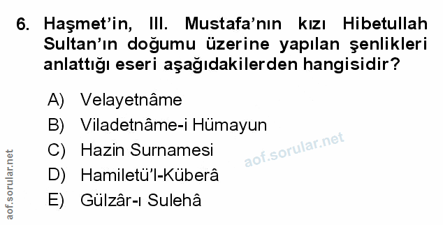 Soru 6