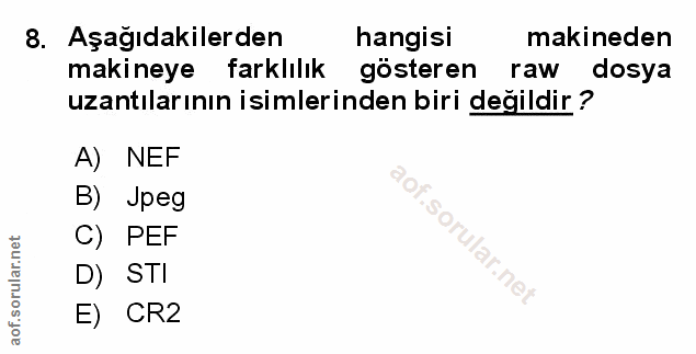 Soru 8