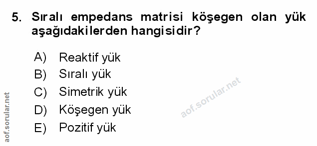 Soru 5