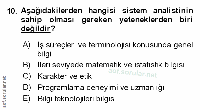 Soru 10