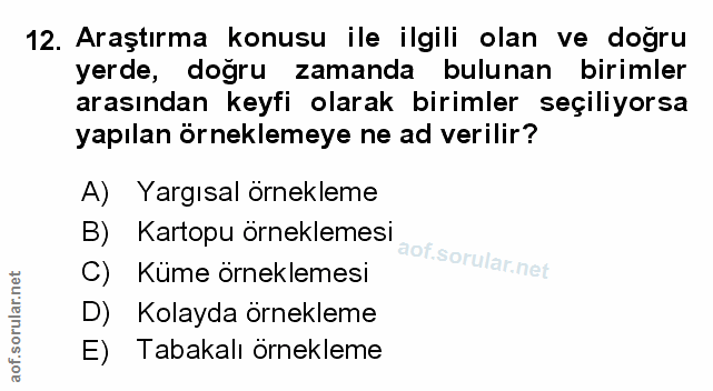 Soru 12