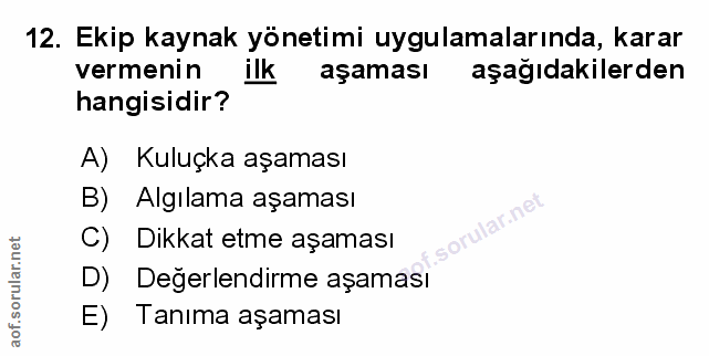 Soru 12