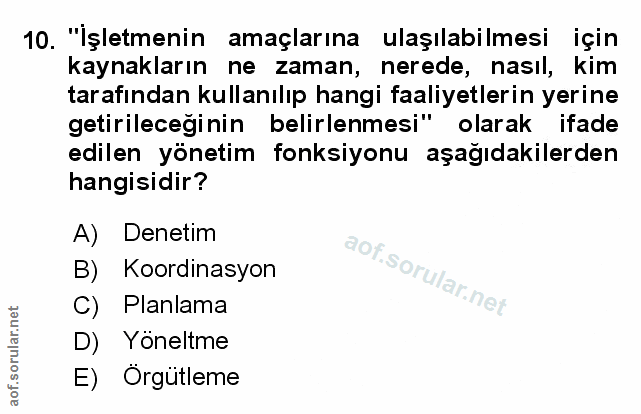 Soru 10