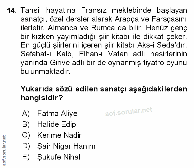 Soru 14